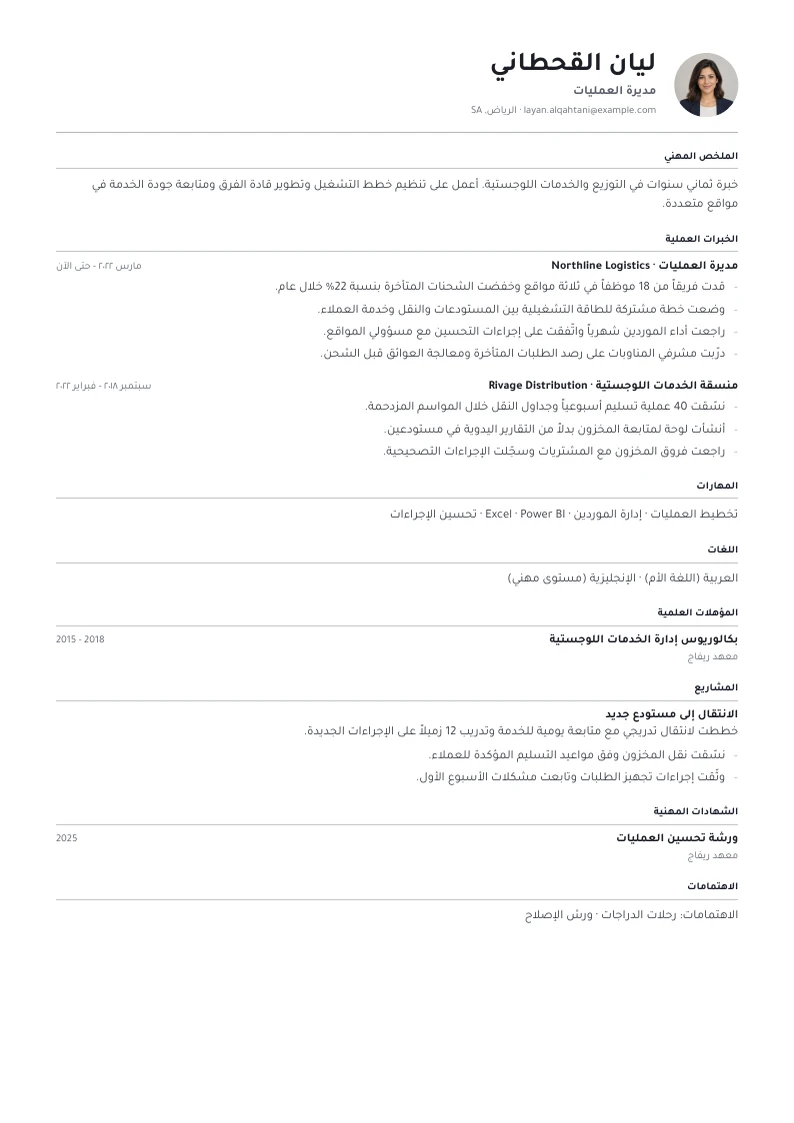 قالب السيرة الذاتية Ardent – الصفحة الأولى